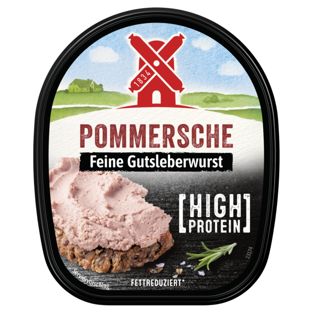 4000405002247 Pommersche Fein High Protein Becher 125g Front 2