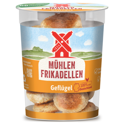 4000405002605 Muehlen Frikadellen Gefluegel 165g Front