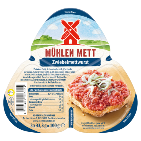 4000405003084 muehlen mett zwiebel 100g front