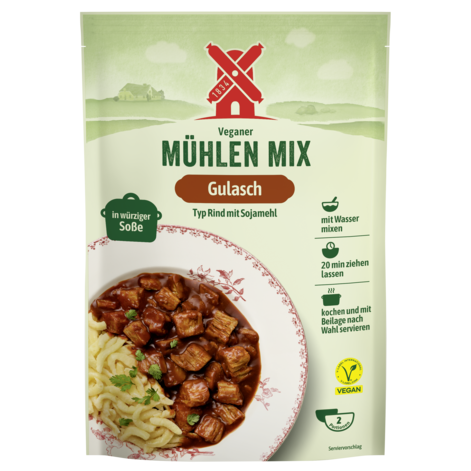 4000405005644 Veganer Muehlen Mix Gulasch 75g Front