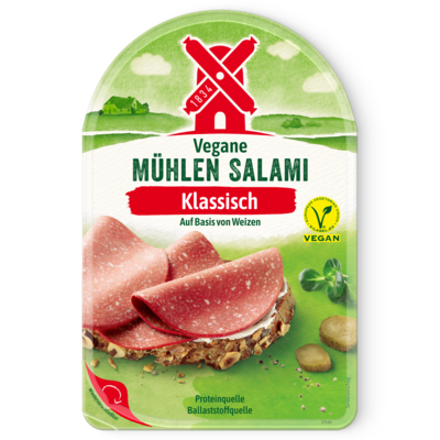 4000405005316 Vegane Mühlen Salami Klassisch 80g