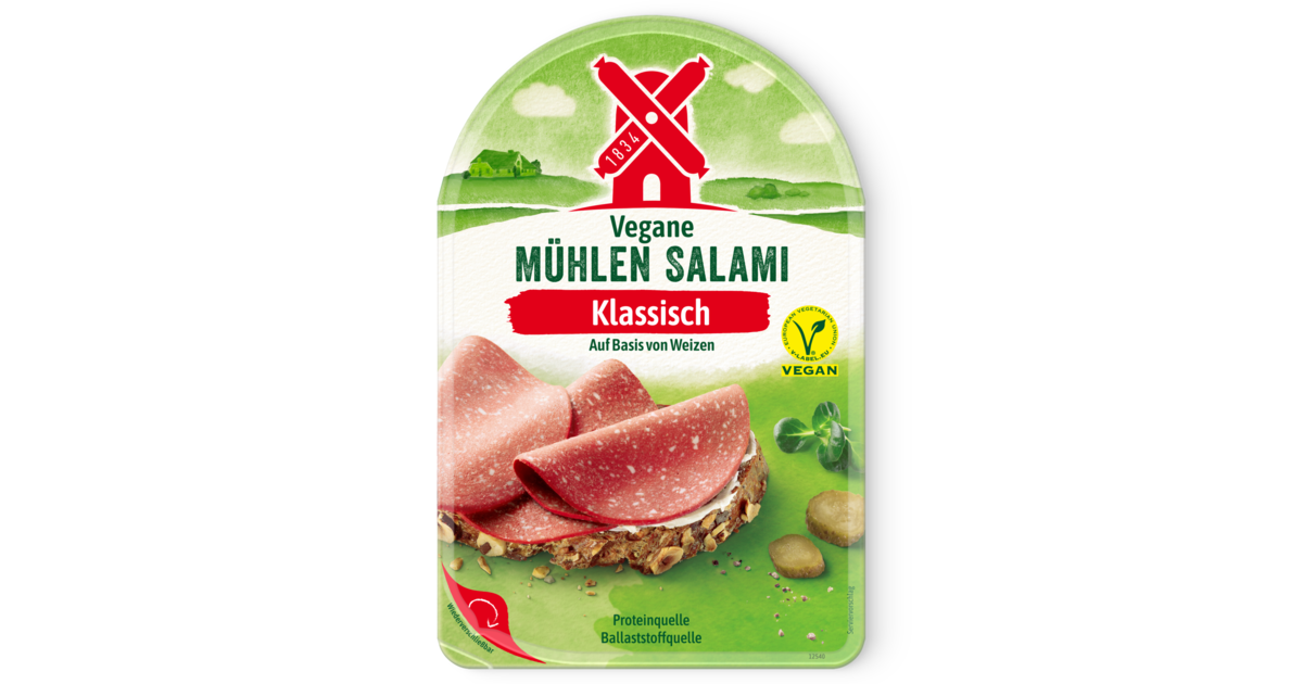 Vegane Mühlen Salami Klassisch | Rügenwalder Mühle