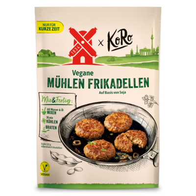 4000405005453 Vegane Muehlen Frikadellen 75g Front Packshot