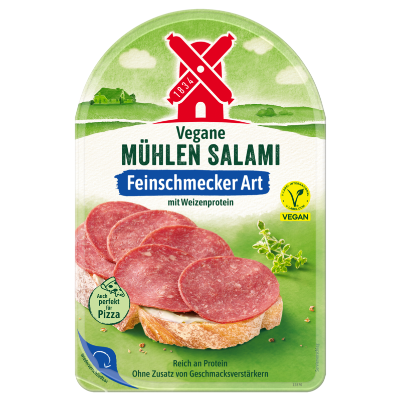 Vegane Salami Feinschmecker Art | Rügenwalder Mühle