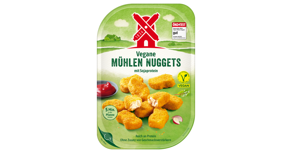 Vegane Mhlen Nuggets: knusprig & lecker | Rgenwalder Mhle