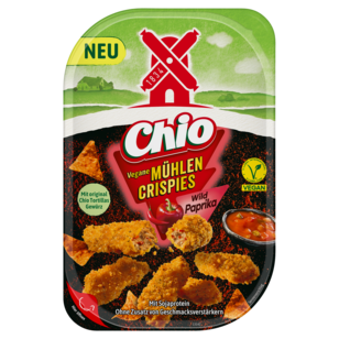 4000405003817 Vegane Mühlen Crispies Chio Wild Paprika 180g