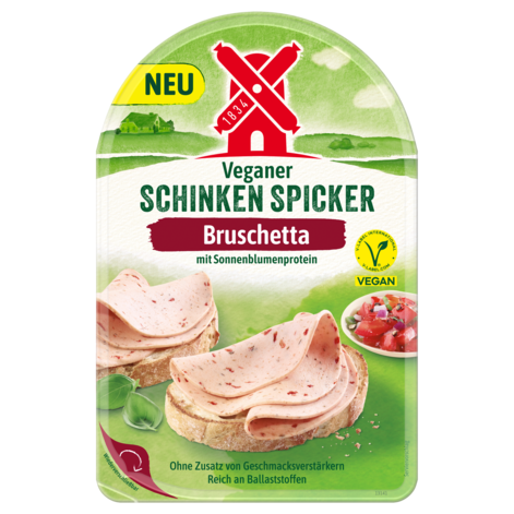 4000405004975 Veganer Schinken Spicker Bruschetta 80g NEU