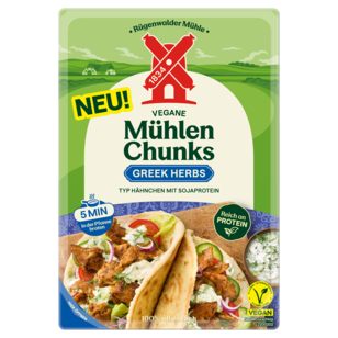 4000405003961 Vegane Muehlen Chunks Greek Herbs Front