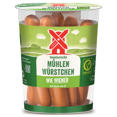 Vegetarische Mühlen Würstchen 165g Verpackung