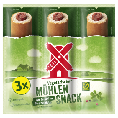 4000405001967 vegetarischer mühlen snack im teigmantel typ salami bundle 3x40g