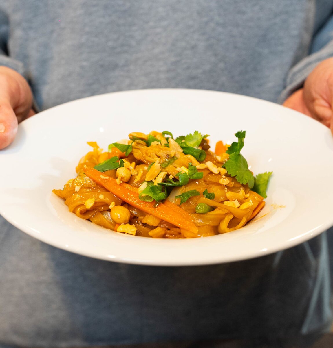 Pad Thai mit veganem Geschnetzelten | Rügenwalder Mühle