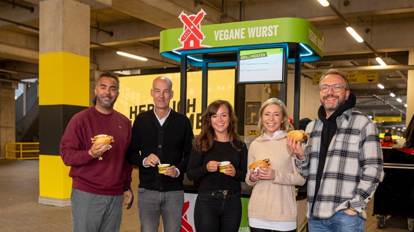BVB Stadionwurst: Pressemeldung Rügenwalder Mühle versorgt Borussia Dortmund mit veganer Bratwurst