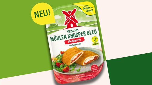 Rügenwalder Mühle launcht Veganes Knusper Bleu Mediterran