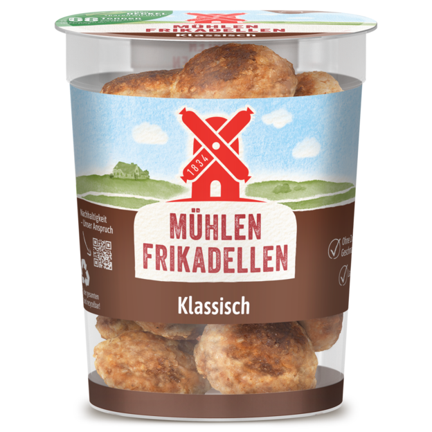 4000405002612 Muehlen Frikadellen klassisch 165g Front